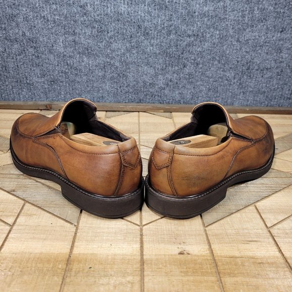 ECCO Mens Vitrus III Chestnut Slip On Loafers Driving Dress Shoes US 10 EUR 44 - Picture 5 of 11
